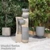Serenity Cascading Four Bowl & Wall Water Feature 2 Serenity Cascading Four Bowl & Wall Water Feature -Garden Plants Shop SERENITY G4824